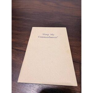 Keep My Commandments by Gerhard Lenski Book Copyright 1932 Vintage